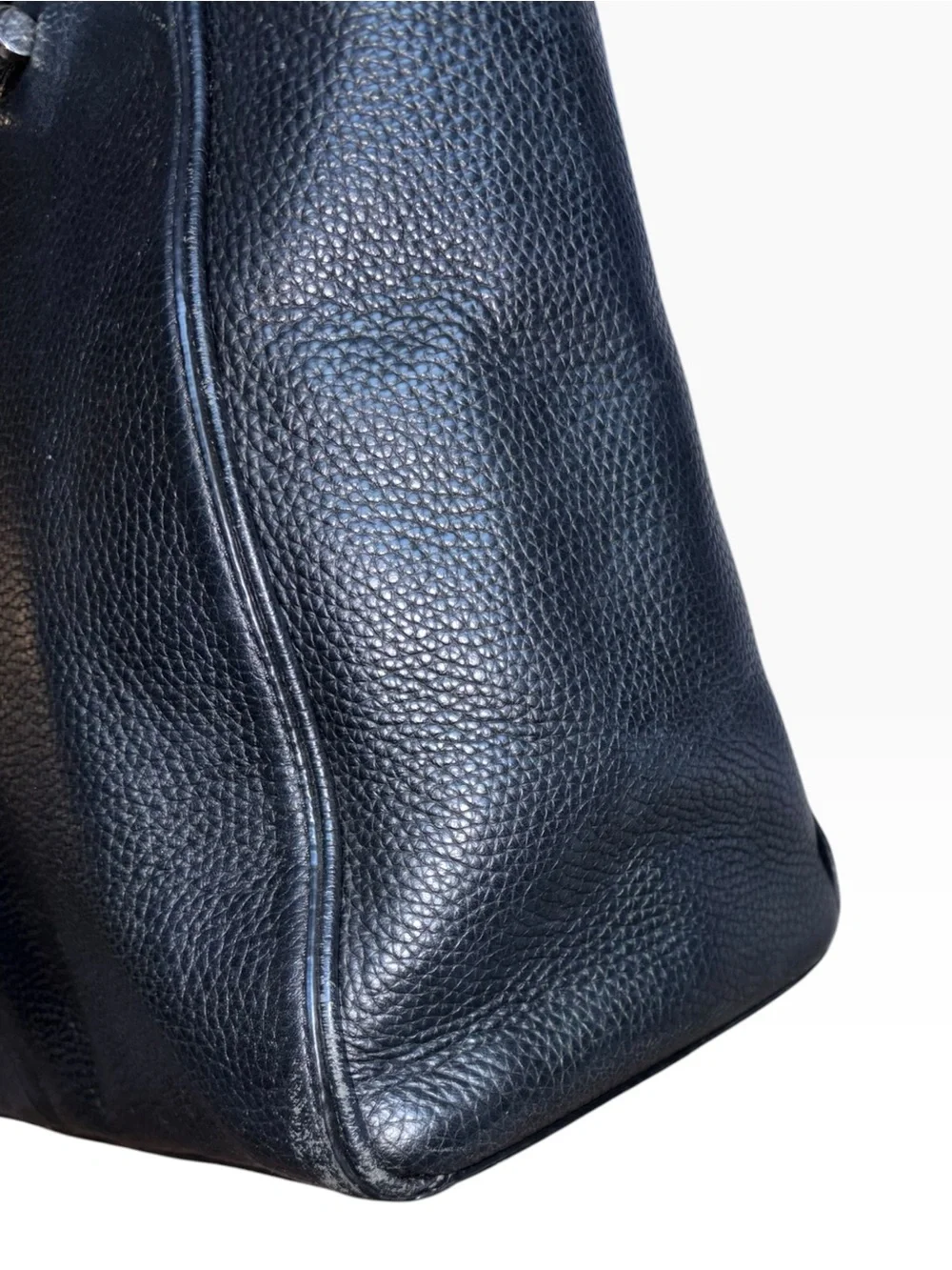 kate spade Black Leather Tote Bag